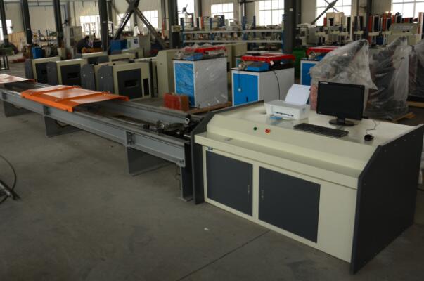 臥式拉力試驗(yàn)機(jī)整機(jī)組成